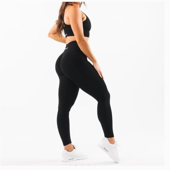 Alphalete Amplify Legging - Jet Black - M - Picture 1 of 6